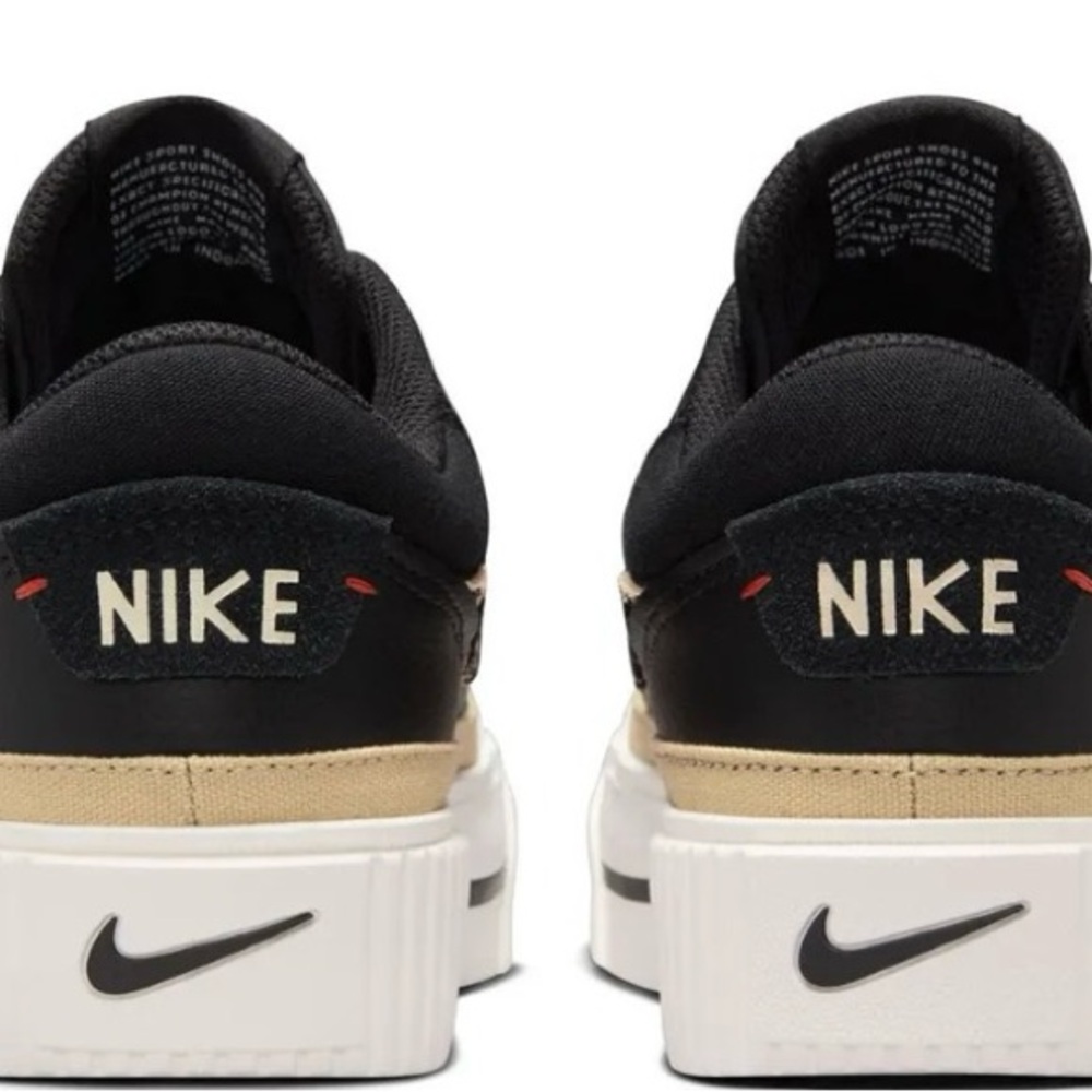 Nike Court Legacy Lift Sneakers with Animal Print - Picture 3 of 7